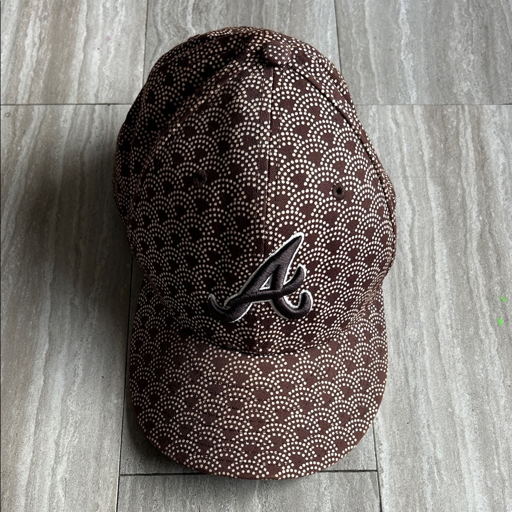 Atlanta Braves New Era Brown Cap with Braves Logo